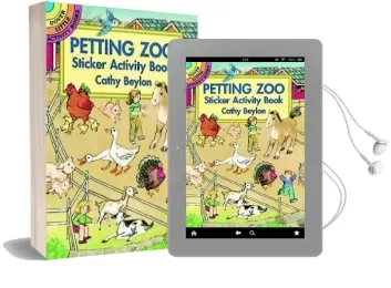 Petting zoo Sticker Activity Book Audiobook download free by Cathy Beylon