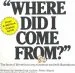 Audiobook Where did i Come From? author Peter Mayle