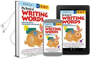 My Book of Writing Words: Consonants Andvowels Audiobook download free by Kumon Publishing