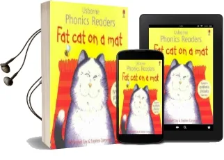 Fat cat on a mat Phonics Reader Audiobook download free by Phil Roxbee Cox