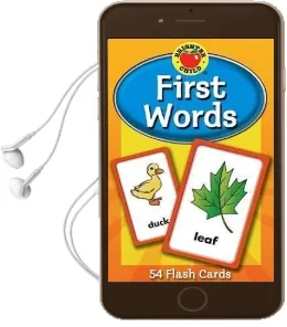 First Words Flash Cards Audiobook download free by Brighter Child