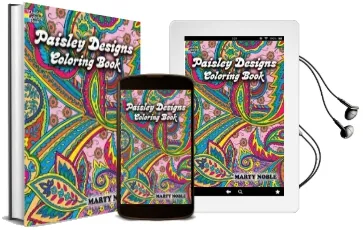 Paisley Designs Coloring Book Audiobook download free by Marty Noble