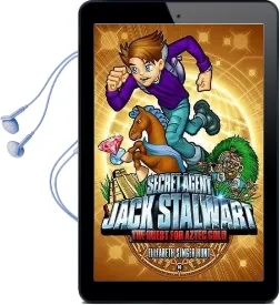 Secret Agent Jack Stalwart: Book 10: The Quest for Aztec Gold: Mexico : Audiobook download free by Elizabeth Singer Hunt