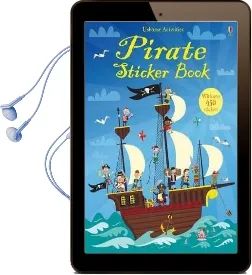 Pirate Sticker Book Audiobook download free by Fiona Watt