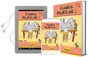 Jolly Phonics Pupil Book 1 (Colour Edition): In Precursive Letters (British English Edition) Audiobook download free by Sara Wernham