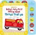 Audiobook Baby'S Very First Noisy Book Things That go author Stella Baggott
