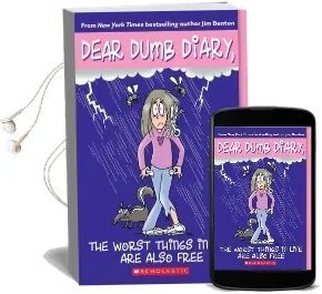 Dear Dumb Diary #10: The Worst Things in Life are Also Free Audiobook download free by Jim Benton