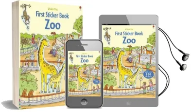 First Sticker Book zoo Audiobook download free by Cecilia Johansson