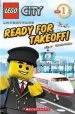 Audiobook Lego City: Ready for Takeoff! (Level 1) author Scholastic