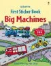 Audiobook First Sticker Book big Machines author Dan Crisp