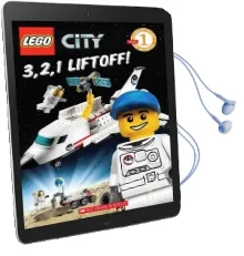 Lego City: 3, 2, 1 Liftoff! Audiobook download free by Scholastic