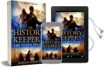 The History Keepers: The Storm Begins Audiobook download free by Damian Dibben