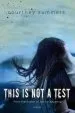 Audiobook This is not a Test author Courtney Summers