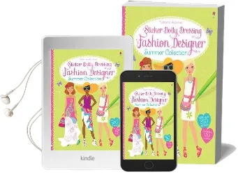 Sticker Dolly Dressing Fashion Designer Summer Collection Audiobook download free by Fiona Watt