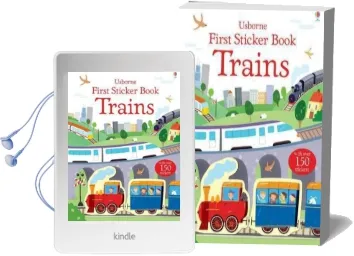 First Sticker Book Trains Audiobook download free by Dan Crisp
