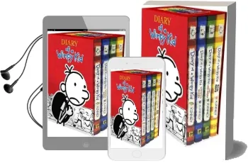 Diary of a Wimpy kid box of Books Audiobook download free by Jeff Kinney