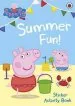 Audiobook Peppa Pig: Summer fun! Sticker Activity Book author Not Available