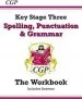 Audiobook Spelling, Punctuation and Grammar for ks3 - Workbook (With Answers) author Cgp Books