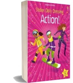 Sticker Dolly Dressing Action Audiobook download free by Fiona Watt