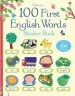 Audiobook 100 First Words in English Sticker Book author Felicity Brooks
