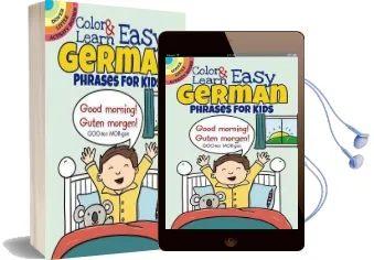 Color & Learn Easy German Phrases for Kids Audiobook download free by Roz Fulcher