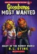 Audiobook Night of the Puppet People (Goosebumps Most Wanted #8) author R L Stine