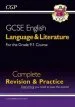 Audiobook Grade 9-1 Gcse English Language and Literature Complete Revision & Practice (With Online Edn) author Cgp Books