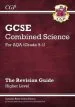 Audiobook New Grade 9-1 Gcse Combined Science: Aqa Revision Guide With Online Edition - Higher author Cgp Books