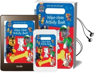 Nickelodeon paw Patrol Wipe-Clean Activity Book: Write, Wipe and Write Again! Audiobook download free by Parragon Books Ltd