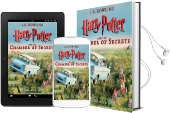 Harry Potter and the Chamber of Secrets: The Illustrated Edition (Harry Potter, Book 2) Audiobook download free by J K Rowling