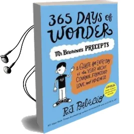 365 Days of Wonder: Mr. Browne'S Precepts Audiobook download free by R J Palacio