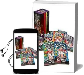 Captain Underpants (Books 1-12) Slipcase Audiobook download free by Dav Pilkey