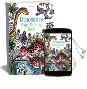 Dinosaurs Magic Painting Book Audiobook download free by Lucy Bowman
