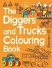 Audiobook The Diggers and Trucks Colouring Book author Chris Dickason