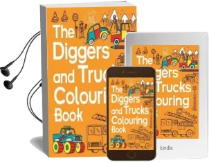 The Diggers and Trucks Colouring Book Audiobook download free by Chris Dickason