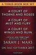 Audiobook A Court of Thorns and Roses box set author Sarah J. Maas